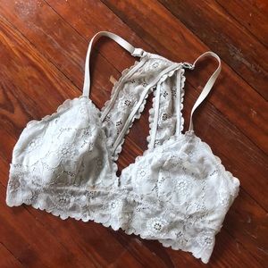 Aerie Light Grey Bralette